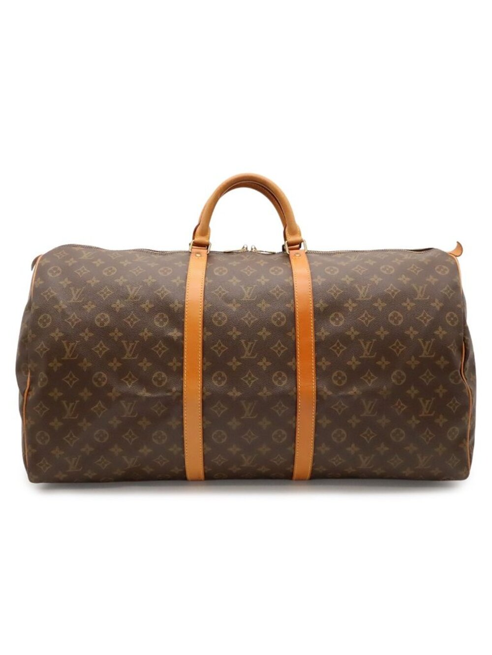 Louis Vuitton Monogram Keepall 60 Boston Bag Purse